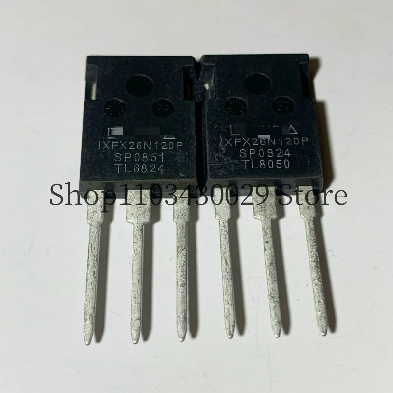 Transistor MOSFET, IXFX26N120P IXFX26N120 TO-247, 26A, 1200V, novo, original, 10 peças