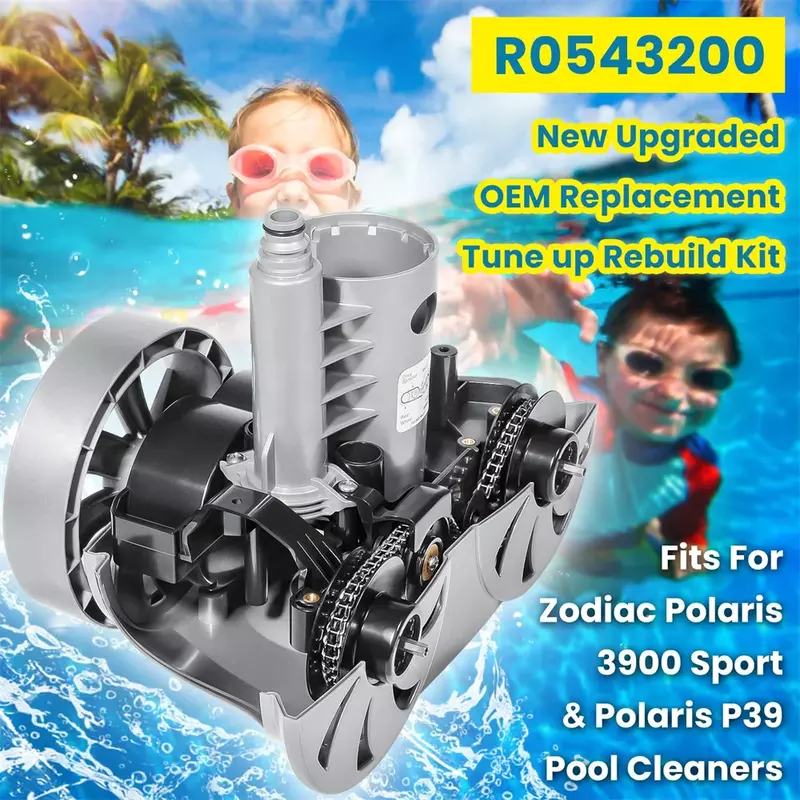 Kit di ricostruzione per la pulizia della piscina sostituire per Zodiac Polaris R0543200 3900 Kit di messa a punto robotica sportiva per piscina a pressione sportiva P39