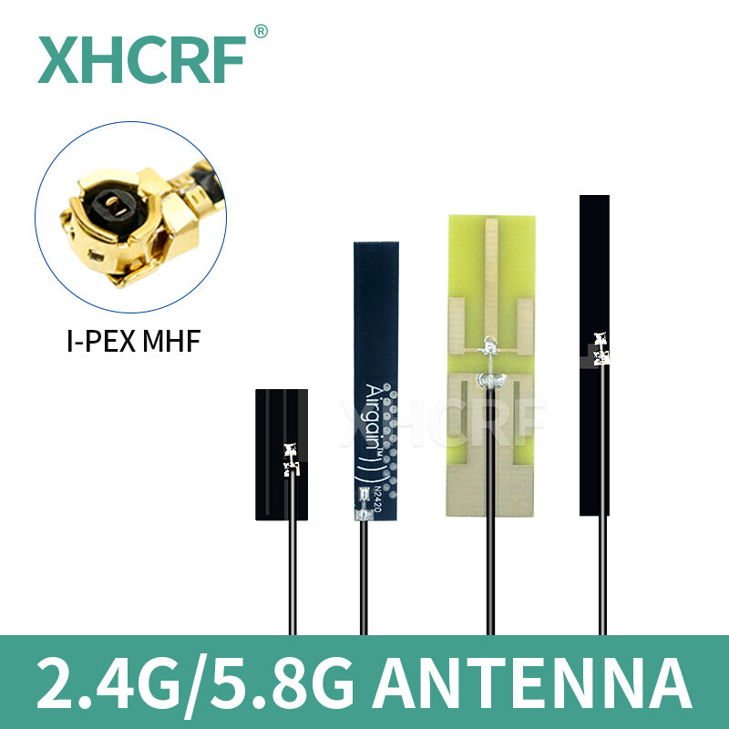 5 pz 2.4 GHz Antenna Wifi IPEX 2.4 GHz Antenne integrate per Router Aircard Antenna 5.8GHz per segnale Internet IPX 5G Antenne