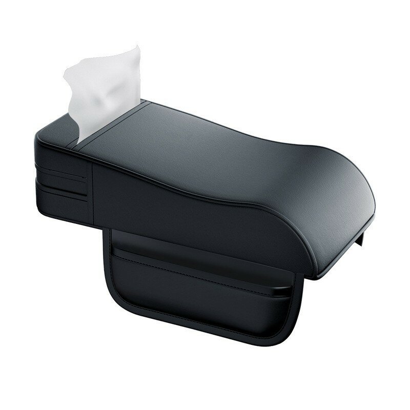 Universal Car Armrest Box Almofada de elevação Decoração com cotovelo sênior Conjunto de proteção de caixa de armazenamento