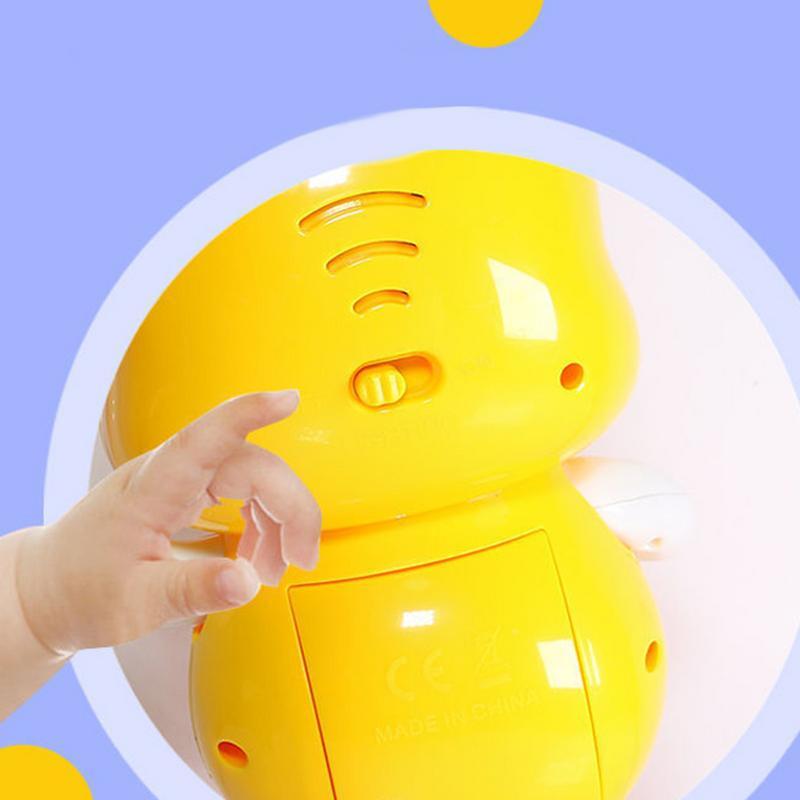 Dancing Duck For Kids Electric Duck Toy With Music And Light Dancing Yellow Duck Toy 12 Songs Preschool Educational Learning Toy