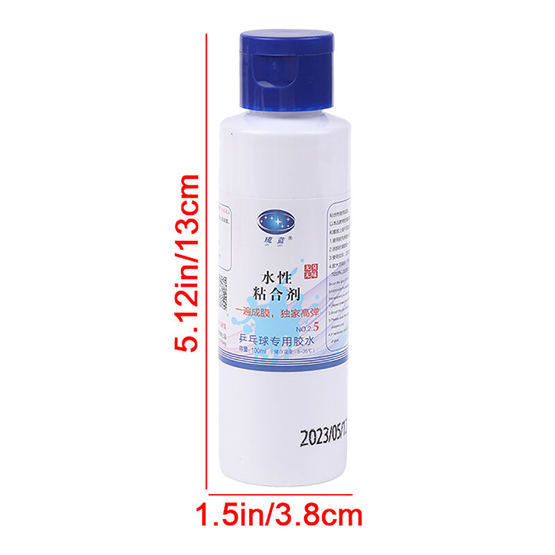 1Pc 100ml Waterbased Glue Water Glue for Table Tennis Inorganic Glue Racket Ping Pong Speed Glue Accessories
