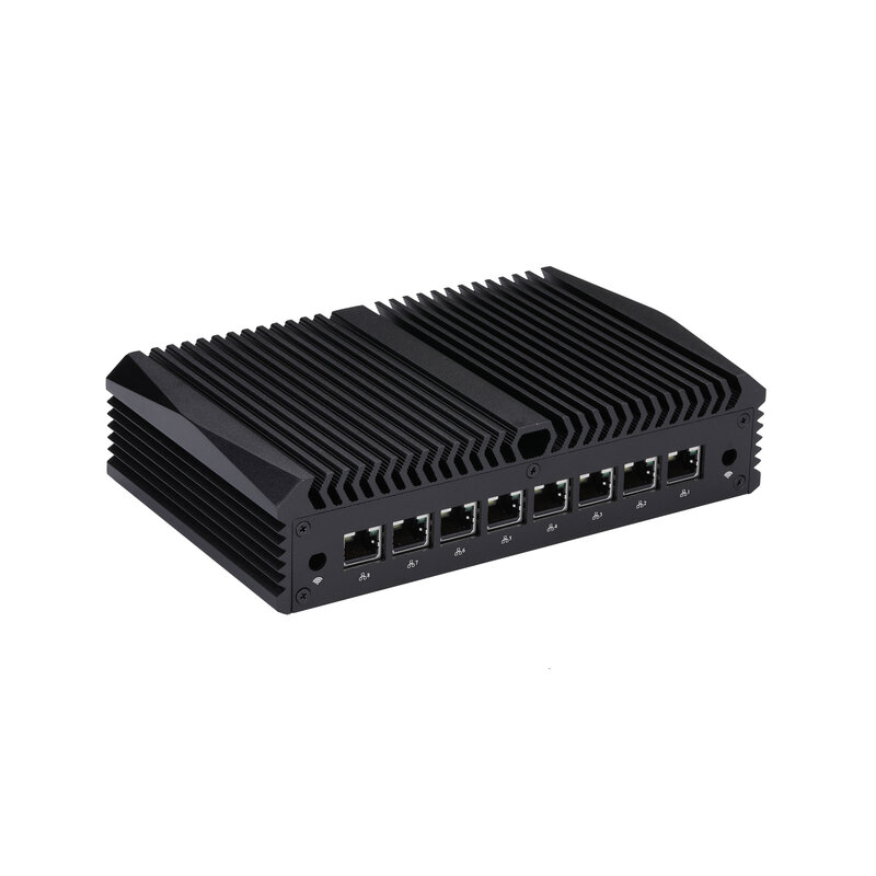 QOTOM Tường Lửa Router Q1035GE Q1055GE S13 Bộ Vi Xử Lý Core I3-10110U I5-10210U-8 Cổng LAN Gigabit