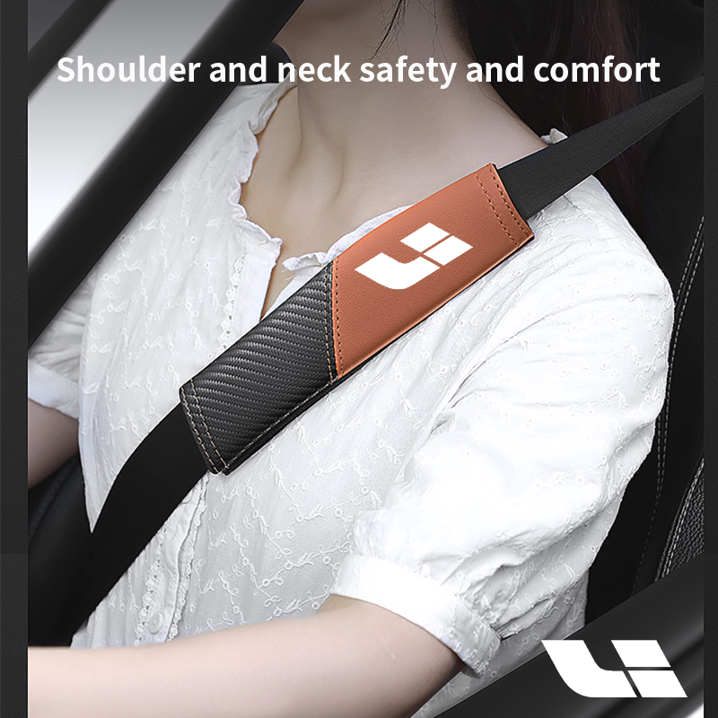 Tampa do cinto de segurança do carro, Shoulder Pad, acessórios interiores para Ideal L6, L7, L8, L9, MEGA ONE, 1Pc