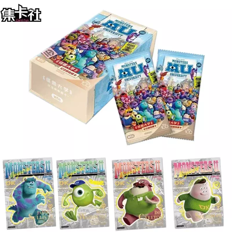 Kaart Plezier Disney Monsters Universiteit Herdenkingseditie Verzamelkaart Pixar Film Rage Anime Perifere Kaarten Geschenken Speelgoed