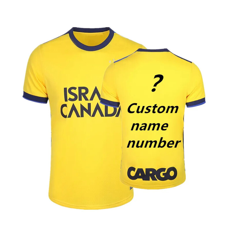 Maccabi-Camiseta de alta calidad, camisa de manga corta con estampado de Tel Aviv, 23/24