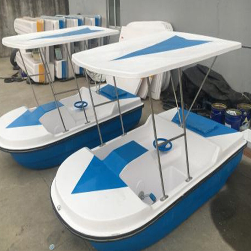 Barco de bicicleta con Pedal de agua para 4 personas, piscina al aire libre, lago, Diseño Popular