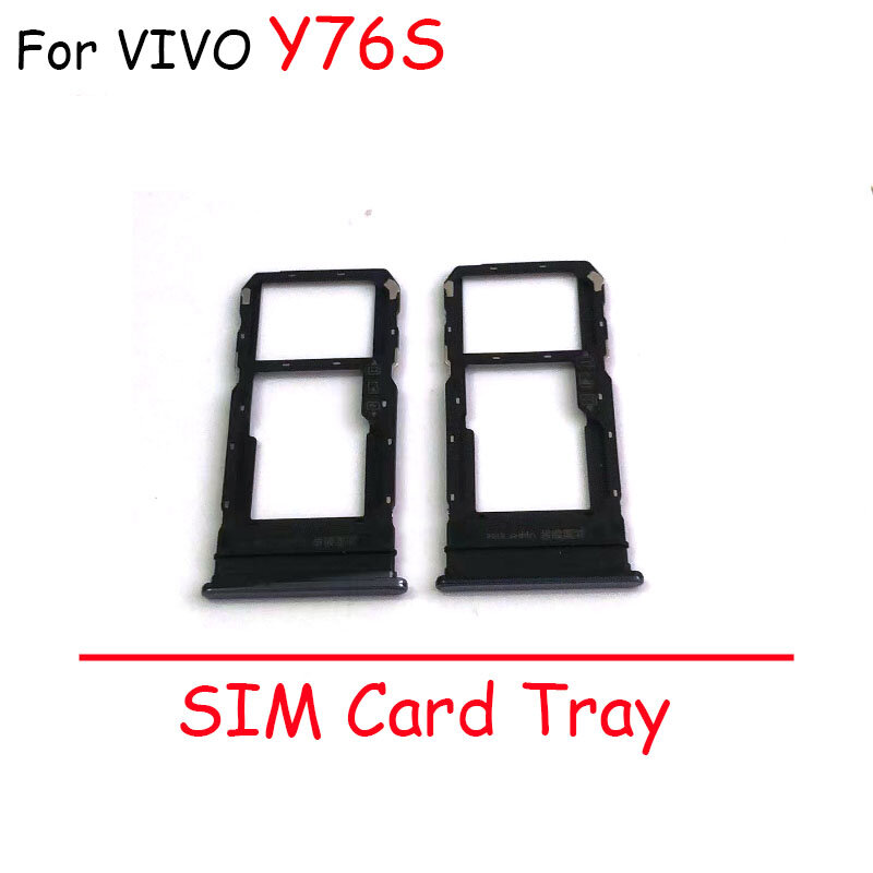 For VIVO Y76S SIM Card Tray Slot Holder Adapter Socket
