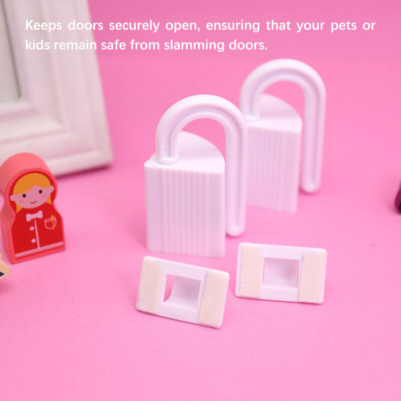 ABS Baby Fingertip Hand Protector, Rolha de porta portátil, Segurança Doméstica
