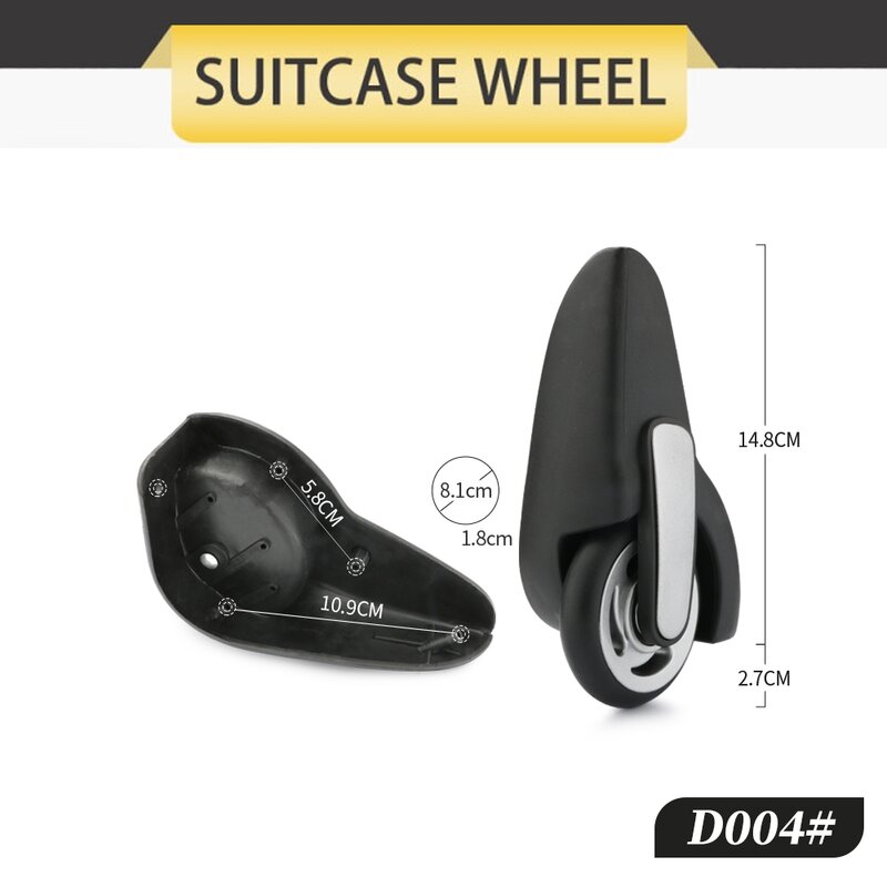 Suitcase Accessories Repair Suitcase Wheels Replacement Luggage Cloth Box Casters Suitcase Ultra-Quiet Directional Wheel Casters