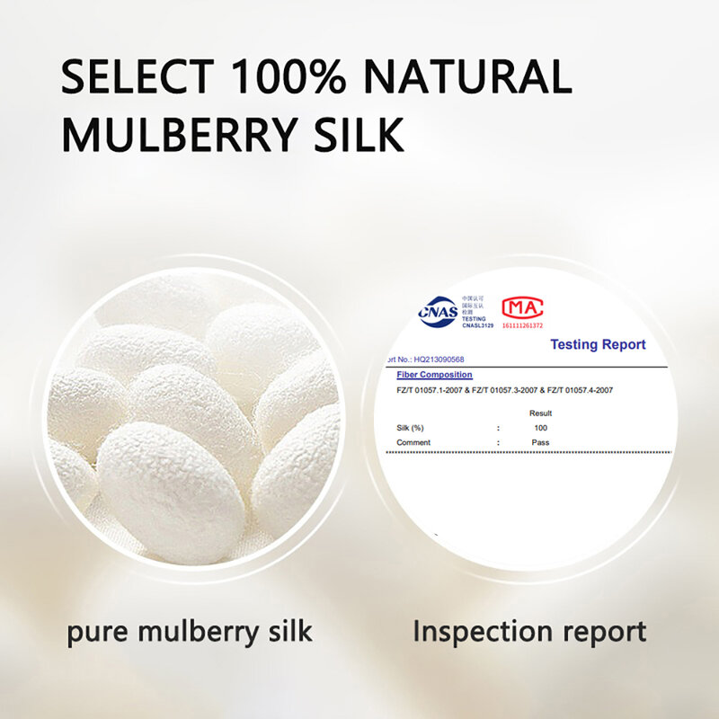 100% Pure Mulberry Silk Scrunchies Maple Leaf Design Rubber Bands Hair Ties Gun Elastics Ponytail for Women Girls 19 Momme 3.5CM