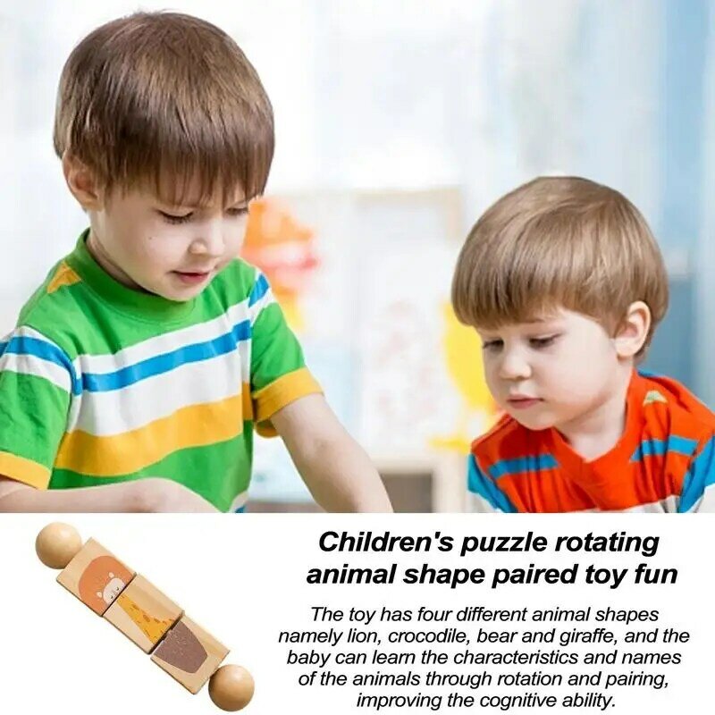 Montessori Rattle Bell menangkap gigi mainan ramah lingkungan kokoh buatan tangan kayu alami lucu Rattle Roller Nursing
