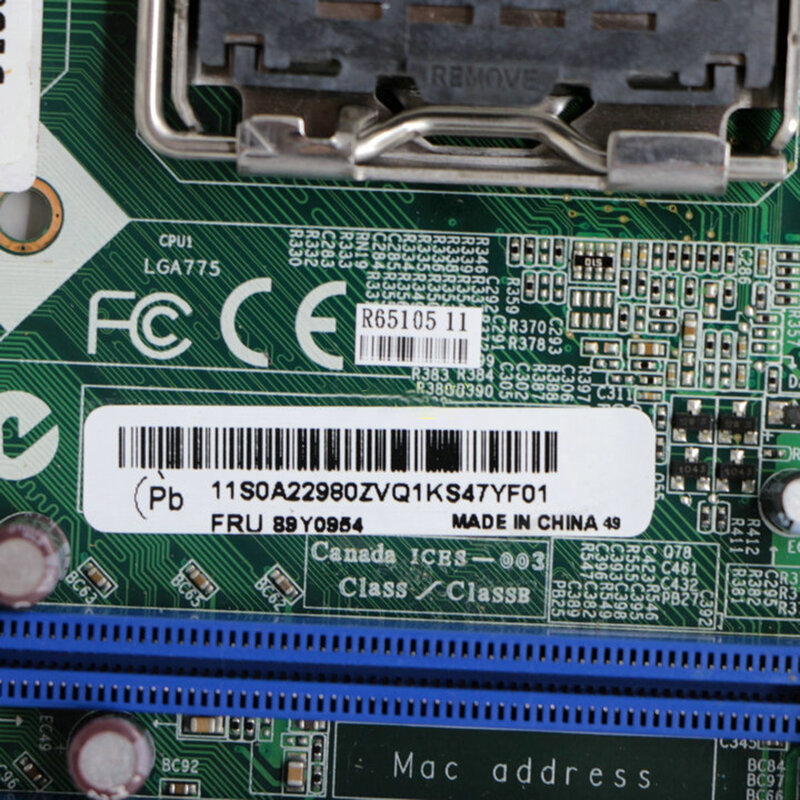 Hohe Qualität Desktop-Motherboard Für Lenovo ThinkCentre M70E A70 L-IG41M2 89Y0954 89Y8073 Vollständig Getestet