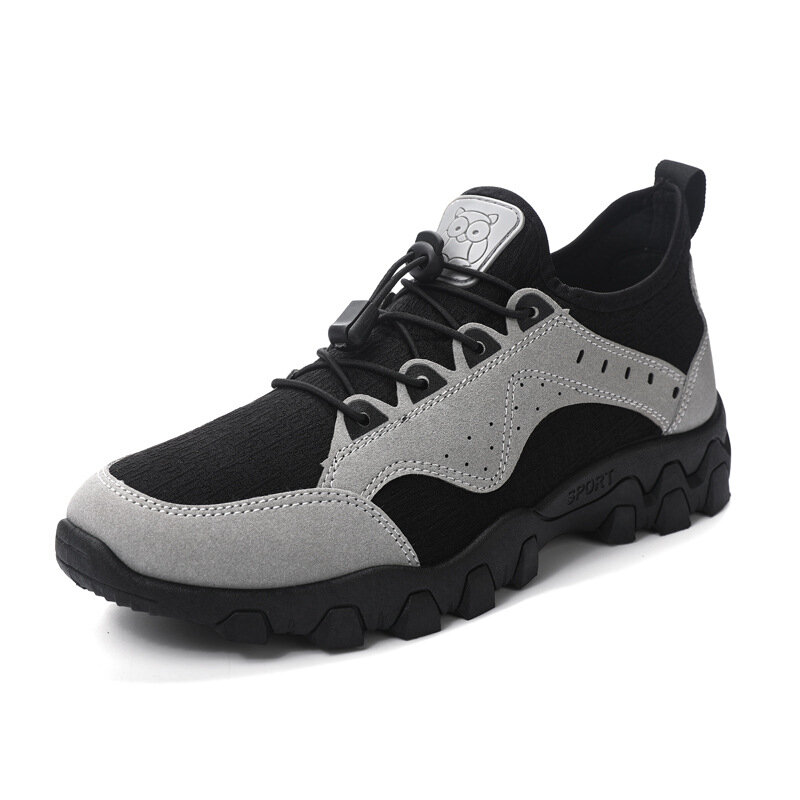 Men's Casual Shoes Light Sneaker White Large Size Outdoor Breathable Mesh Fashion Sports Black Popular Style Running Man Shoe