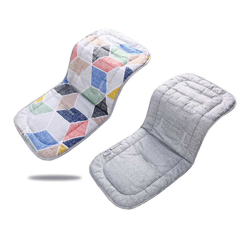 Passeggino comodo tappetino per carrello in cotone cuscino per neonato cuscino per sedia accessori per passeggino per Auto per bambini