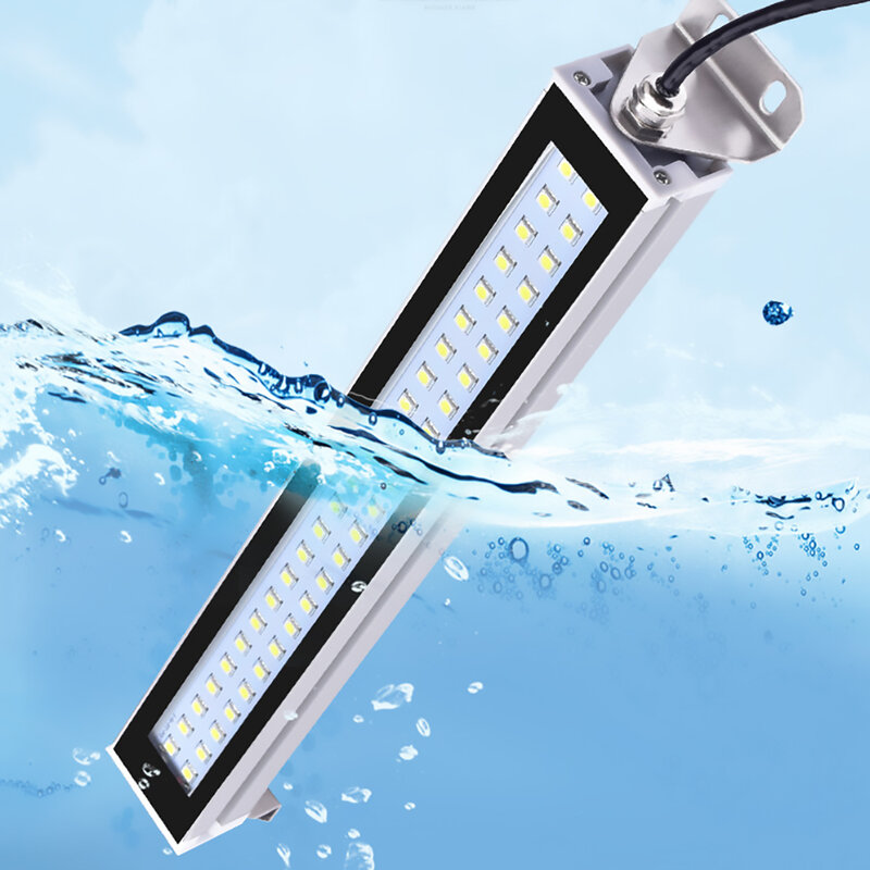 LED工業用ランプ,作業ツール,耐油性,防塵ストリップライト,22cm, 35cm, 40cm, 52cm, 220v,24v,100%,防水