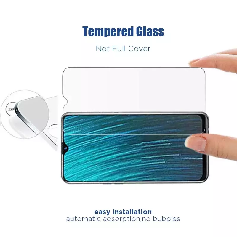 2PCS Screen protector for Redmi note 12 11 Pro Plus 5G 10 Pro 9 8 12S 11S 10S 9S 9T 9C Tempered glass for Redmi 12 12C 10C glass