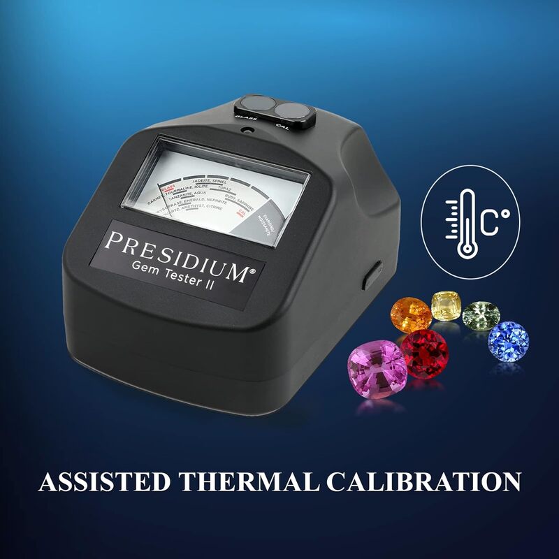 Instrumentos Gem Tester com Calibração Térmica Assistida (ATC), Codificação Diamantes, Moissanites e Comum