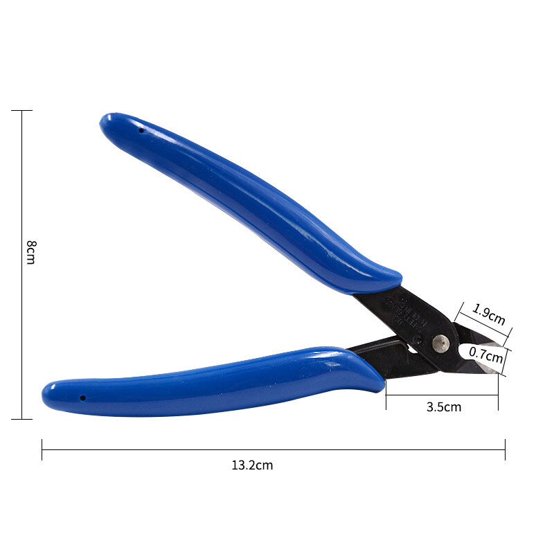 Diagonal Pliers Side Cutting Nippers Electronic Wire Cutter Outlet Mini Scissors Plastic Handle PLATO 170 Models Hand Tools