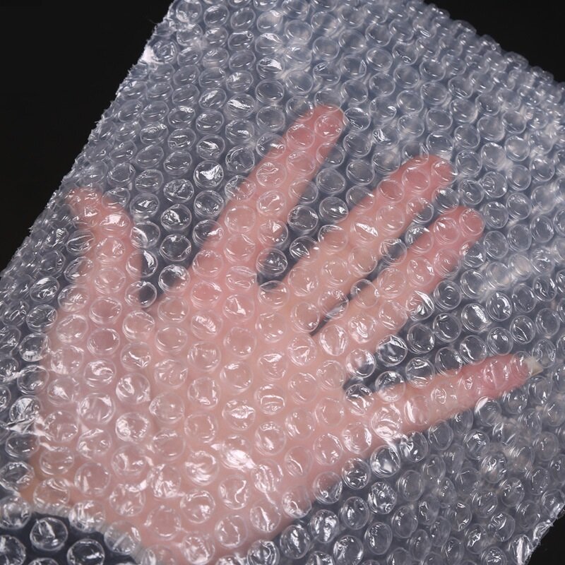 Petite entreprise en plastique transparent pour l'emballage, taille 20x35cm, 50 pièces