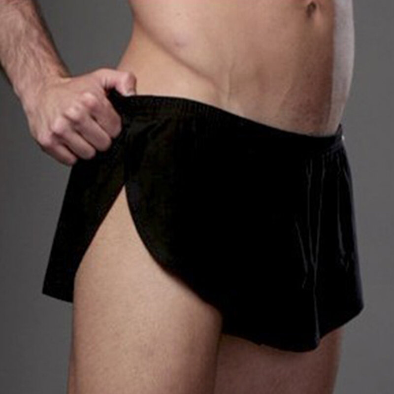 Calção boxer sem costura masculina, cuecas confortáveis, cuecas respiráveis, disponível em diferentes tamanhos e cores