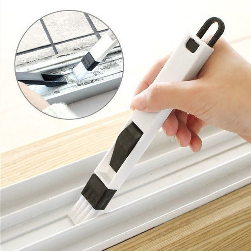 Multifunction Computer Window Cleaning Bbrush For Groove Keyboard Cnook Cranny Dust Shovel Track Cleaner Tools Accessories J17