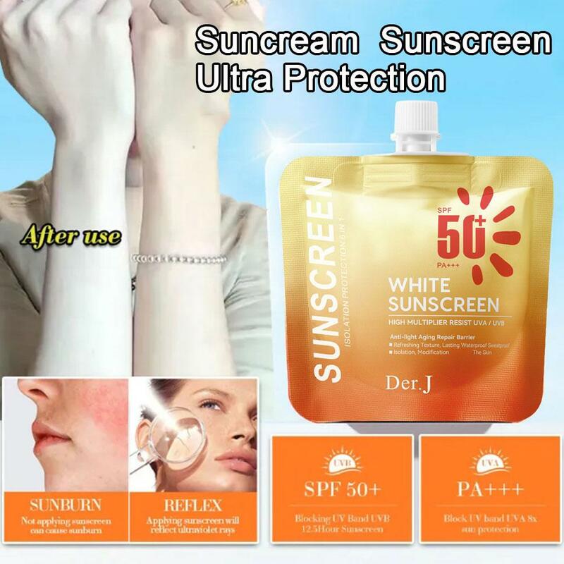 30g ochrony przeciwsłonecznej do ciała Ultra SPF50 + izolacja UV długotrwały ochrona przed wybielaniem olejek nawilżający kontroli krem przeciwsłoneczny przeciw krem przeciwsłoneczny