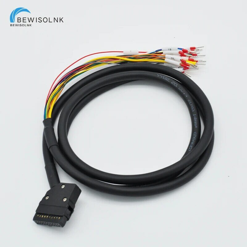 Kabel połączeniowy IDC 20 rdzeni luźny kabel z numeracją tube SM-IDC20-1.0M-GD