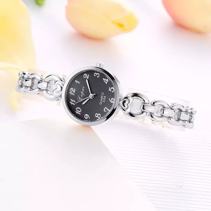 Relógios das mulheres de Diamante Da Liga Simples Pulseira de Relógio de Pulso часы женские наручные