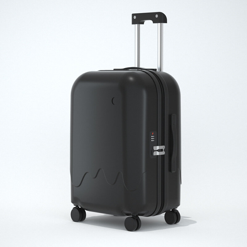 PLUENLI-carrito de equipaje multifuncional para helado, caja Universal con contraseña y rueda para estudiante, Maleta de viaje