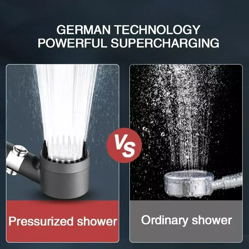 3 tryby głowica prysznicowa wysokociśnieniowa przenośny filtr kran deszczowy z kranu łazienka z wanną domu innowacyjne akcesoria