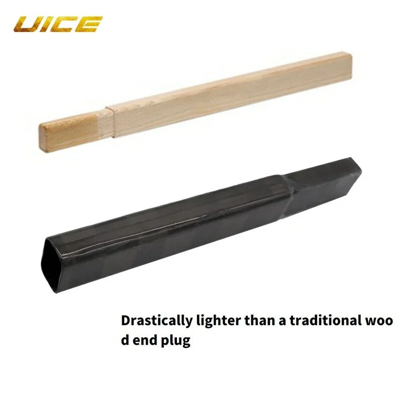 Light Weight Stick Extensão para Ice Hockey Stick, alta qualidade, computador para adulto, comprimento, 4 polegadas, 6 polegadas