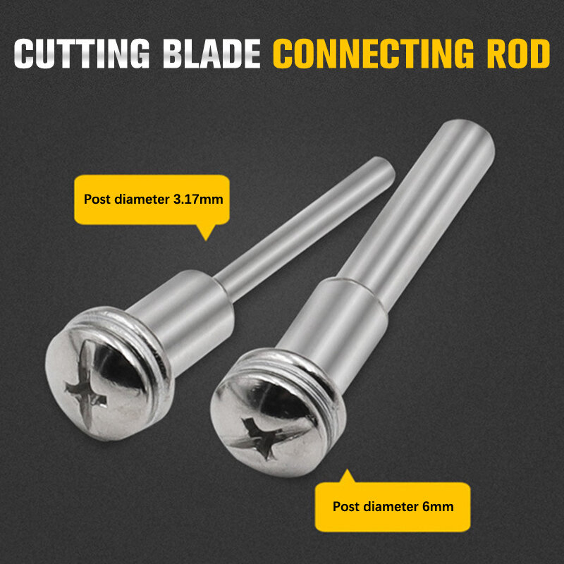 High Speed Steel Cutting Blade Connecting Rod Rotary Tool Parts Diamond Screw Mandrel Shank Sander