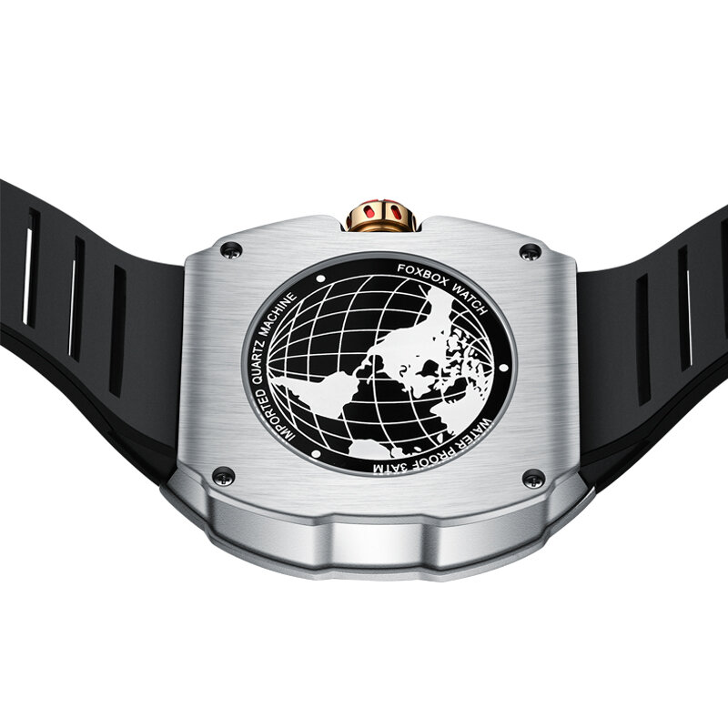 Часы LIGE мужские светящиеся, спортивные армейские Кварцевые водонепроницаемые в стиле милитари, с хронографом