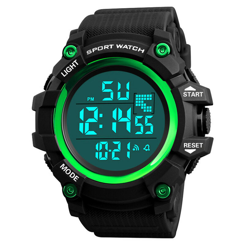 Luksusowy męski analogowy cyfrowy zewnętrzny zegarek wojskowy sportowy LED wodoodporny zegarek wykwintny klasyczny zegarki na rękę dla mężczyzn Reloj Hombr