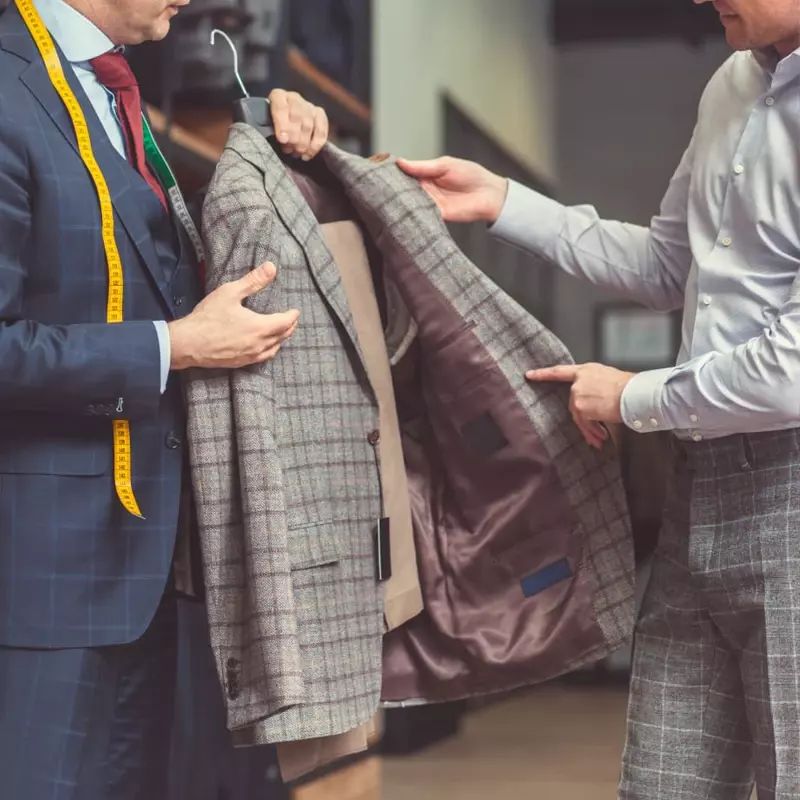 Tailored High-End Groom Suit Set para Negócios, Lazer, Slim Fitting, Traje Formal