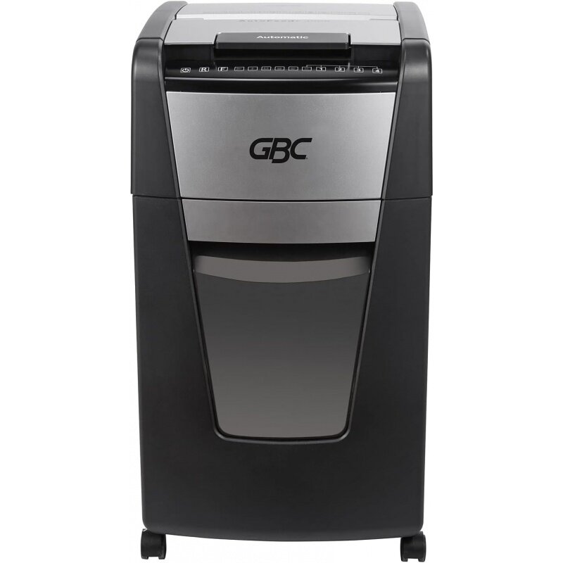 GBC-trituradora de papel, alimentación automática, capacidad de 300 hojas, súper corte cruzado, trituradora de oficina, 300X (WSM1757608)