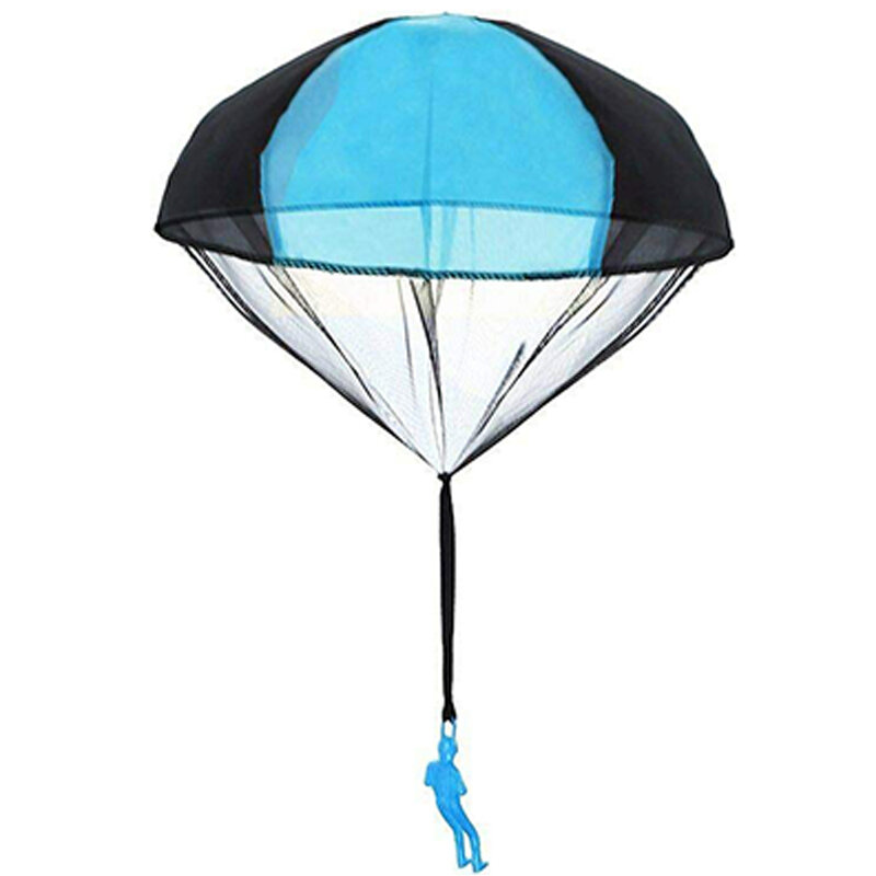 Mini paracaídas de soldado que lanza a mano, juguete divertido para niños pequeños, juego al aire libre, juguetes educativos, paracaídas volador