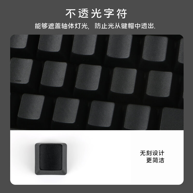 OEM Cherry MX Keycap, perfil em branco, branco, preto, R4, R3, R2, R1