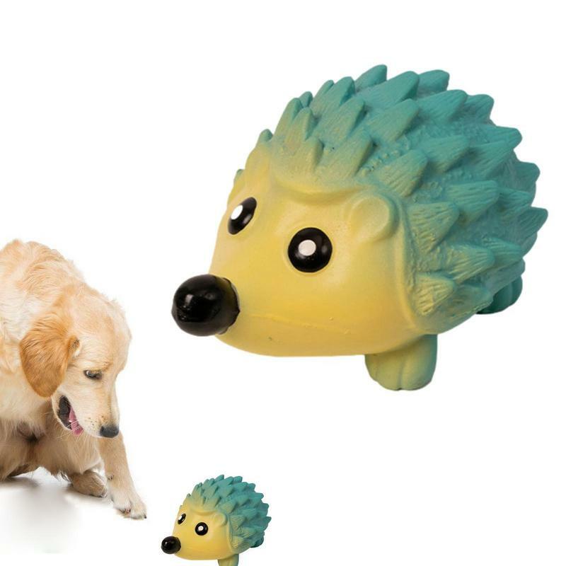 Pies piszczące zabawki piszczący chrząkający jeż zabawka dla psa jeż zabawka dla szczeniaka do ćwiczeń ich zdolność żucia zwierzęta i właściciele