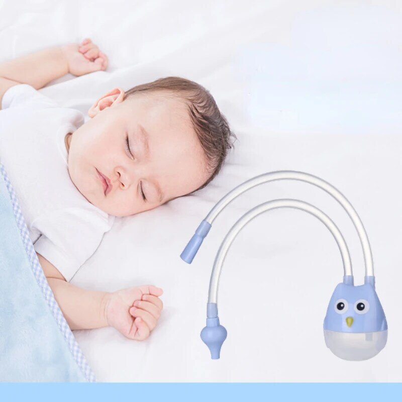 Roba per neonati aspiratore nasale per neonati aspirazione Snot Cleaner catetere per bocca per bambini pulizia per bambini ventosa detergente per naso di sicurezza