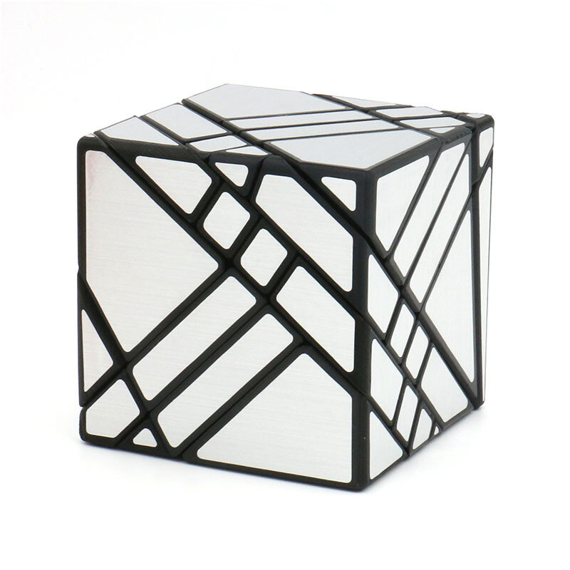 Cubo mágico de espejo plateado para niños, puzle mágico de alta dificultad y complejo, juguete para niños