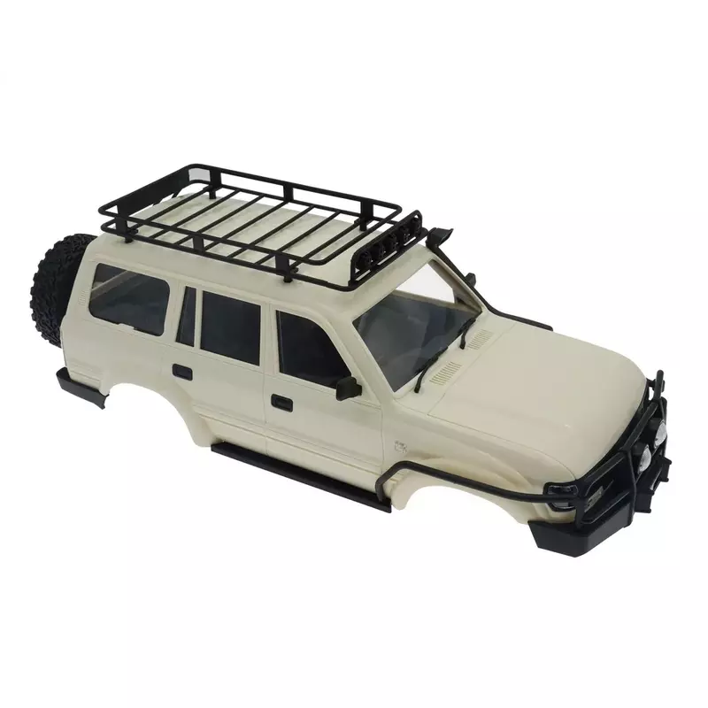 Conjunto de carcasa de vehículo todoterreno de escalada Land Cruiser, simulación para WPL, CB05-1, LC80, accesorios de montaje