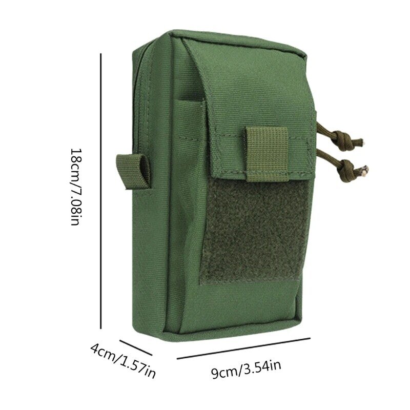 G92F Tactic-Magazintasche mit Reißverschluss, kompakte wasserfeste Handytaschen, Militärtaschen für die Organisation kleiner