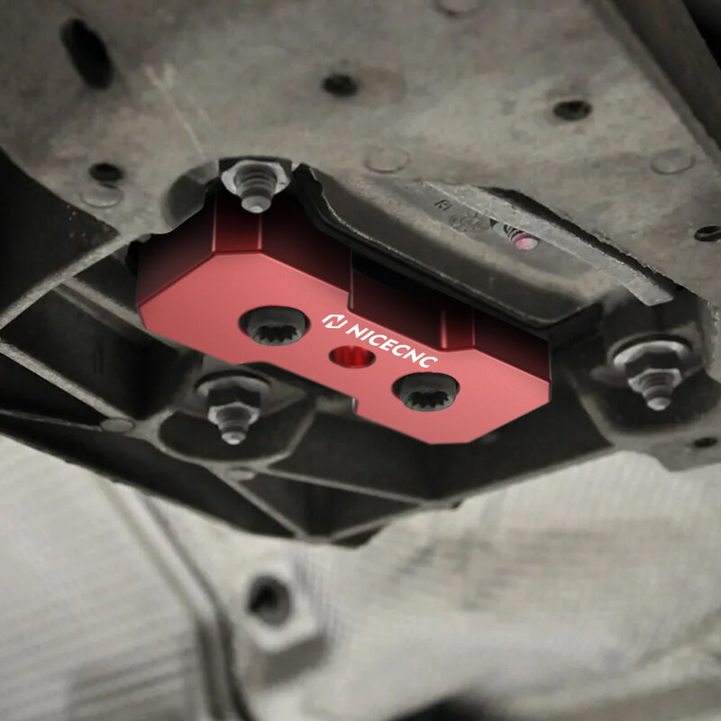 NICECNC inserto supporto trasmissione per Audi B8 Chassis A4 S4 RS4 A5 S5 RS5 Q5 SQ5 modelli per parte auto in alluminio S-Tronic/manuale
