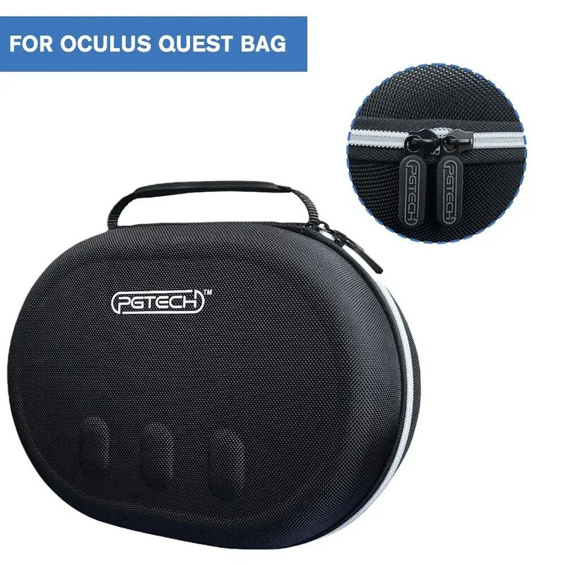 VR Carrying Case For Oculus 3 Portable Storage Bag Handlebar Suitcase For Meta 3 Travel Box VR Parts S8W1