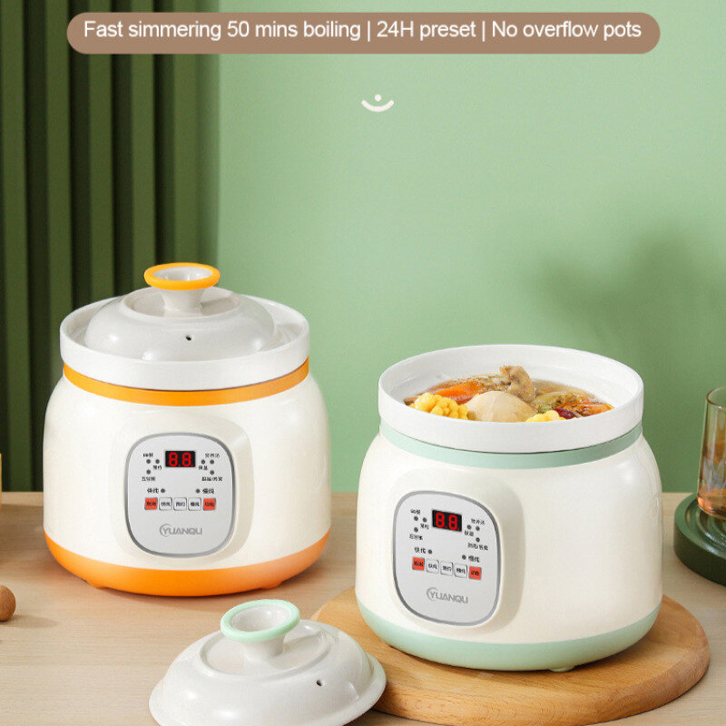 [Congee Cooker] Ceramic Electric Stewpot /Electric Stew Pot/mini stew pot ceramic