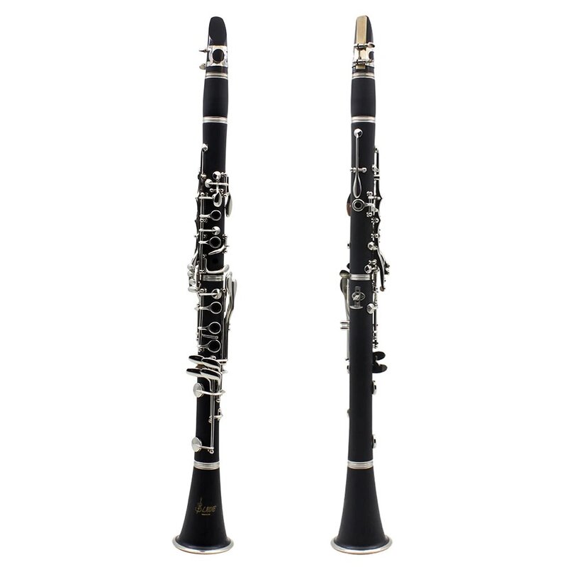 SLADE Bb clarinetto 17 tasti bachelite in legno professionale strumento a fiato clarinetto tenore con parti di strumenti musicali a lamella scatola