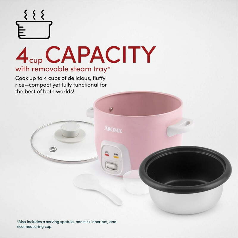 ® 4-Cups (Cooked) / 1Qt. Rice & Grain Cooker