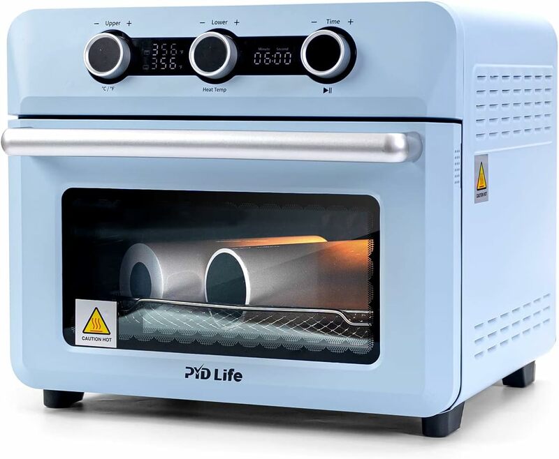 PYD Life Sublimation Oven Machine 25 L 110 V 1600 W Light Blue Convection Oven for Sublimation Blanks Mugs Tumblers Cups